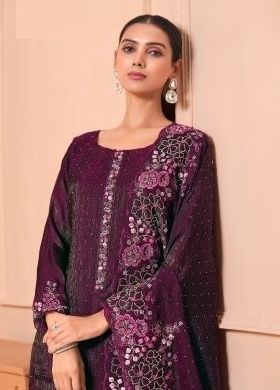 ZARII - Catalog # 68006 (Set of 6 Readymade Salwar Suits)