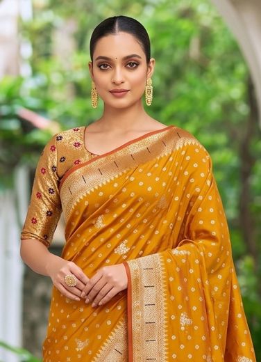 KANAK SILK - Catalog # 68009 (Set of 6 Sarees)