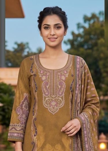 RENUKA - Catalog # 68025 (Set of 4 Semi-Stitched / Un-Stitched Suits)