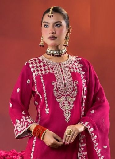 RED ROSE - Catalog # 68026 (Set of 4 SIZE-SETS [Readymade Salwar Suits])