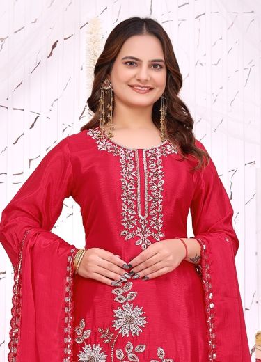 FARSHI 103 - Catalog # 68058 (Set of 4 SIZE-SETS [Readymade Salwar Suits])