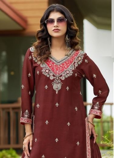 ARNIMA - Catalog # 68064 (Set of 4 Readymade Salwar Suits)