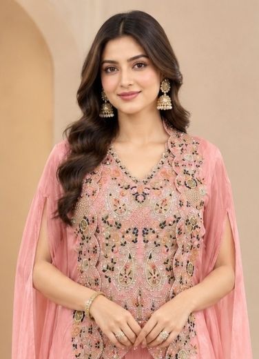 DELI BELLY - Catalog # 68077 (Set of 4 Indo-Western Outfits)