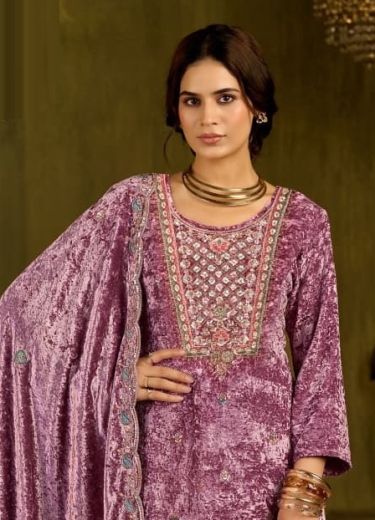 SHARMILA - Catalog # 68084 (Set of 4 Readymade Salwar Suits)