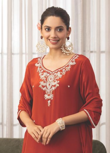 SAAJAN - Catalog # 68096 (Set of 6 Readymade Salwar Suits)