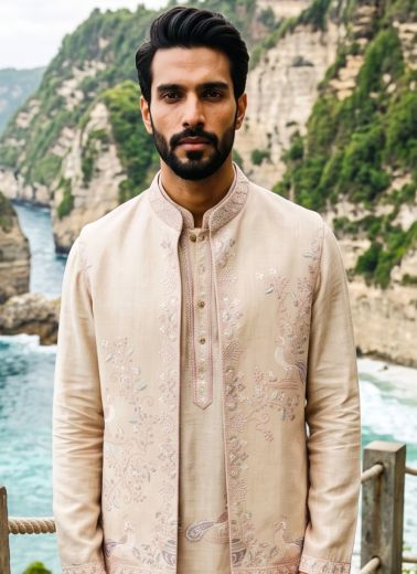 WINTER WEDDING - Catalog # 68128 (Set of 4 Men's Ethnic Wear)