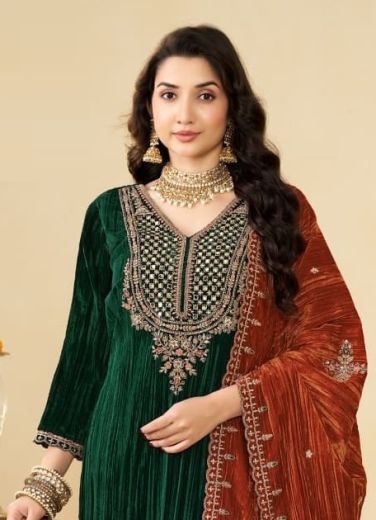 SERENGETI - Catalog # 68141 (Set of 4 Readymade Salwar Suits)