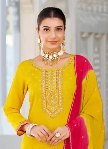 EMERALD - Catalog # 68142 (Set of 4 Readymade Salwar Suits)