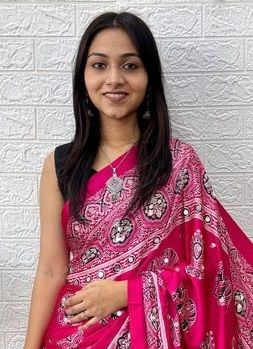 SATIN BREEZE - Catalog # 68146 (Set of 6 Sarees)