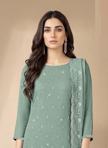 PREM VATIKA - Catalog # 68177 (Set of 4 Readymade Salwar Suits)