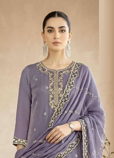 PARIVAAR - Catalog # 68179 (Set of 4 Readymade Salwar Suits)
