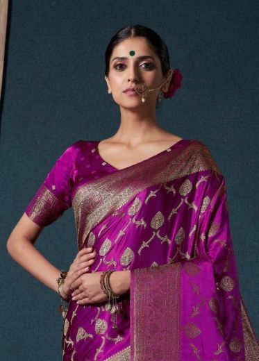 SATIN WEAVE - Catalog # 68204 (Set of 8 Sarees)