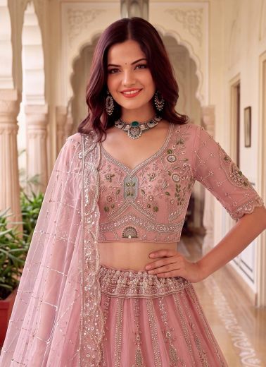 DHOOM DHAAM - Catalog # 68222 (Set of 11 Semi-Stitched Lehengas)