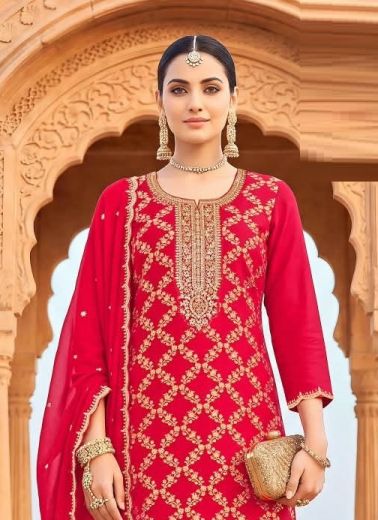 URVIKA - Catalog # 68250 (Set of 4 Readymade Salwar Suits)