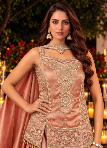 PALAZZO BEAUTY - Catalog # 68283 (Set of 3 Readymade Salwar Suits)