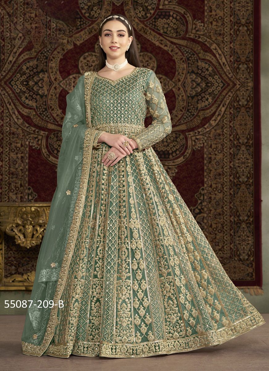 AANAYA 209 - CATALOG # 55087 (SET OF 4 READYMADE SUITS) AANAYA 209 - CATALOG # 55087 (SET OF 4 READYMADE SUITS)