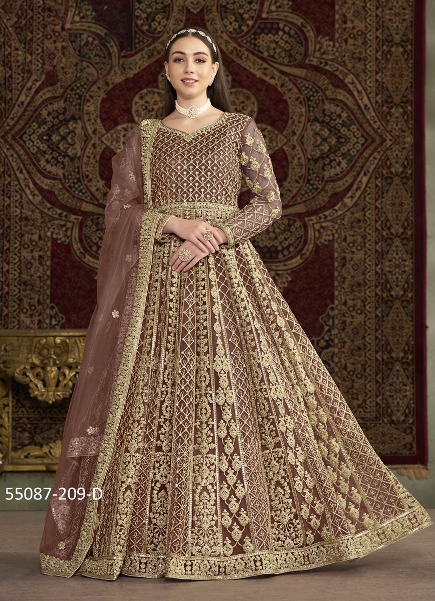 AANAYA 209 - CATALOG # 55087 (SET OF 4 READYMADE SUITS) AANAYA 209 - CATALOG # 55087 (SET OF 4 READYMADE SUITS)