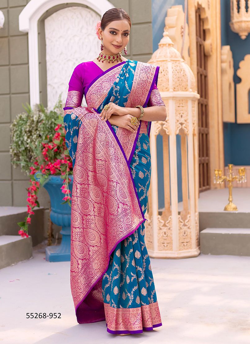 APOORVA - CATALOG # 55268 (SET OF 6 SAREES)