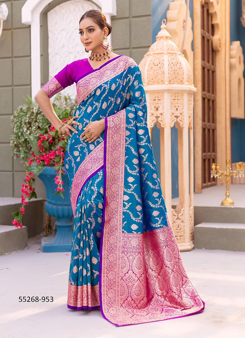 APOORVA - CATALOG # 55268 (SET OF 6 SAREES)