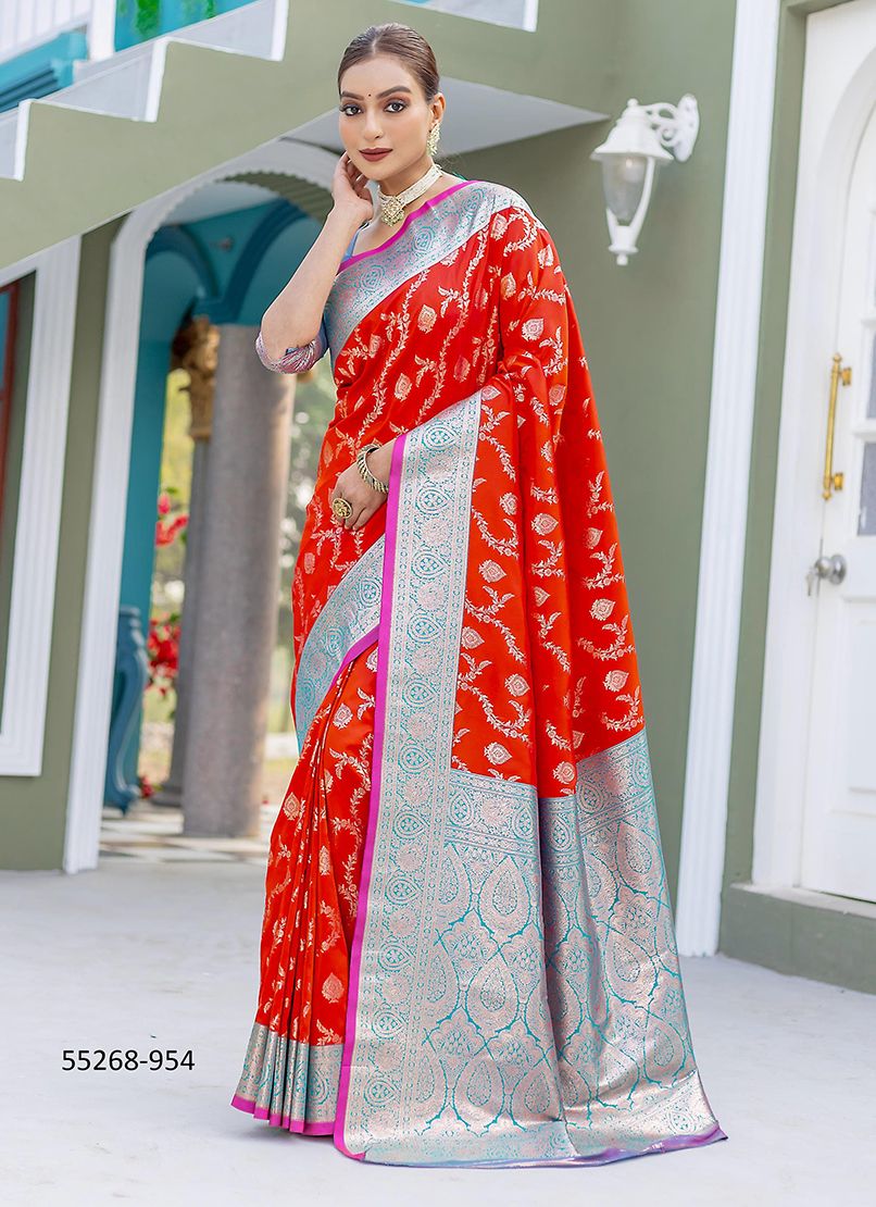 APOORVA - CATALOG # 55268 (SET OF 6 SAREES)