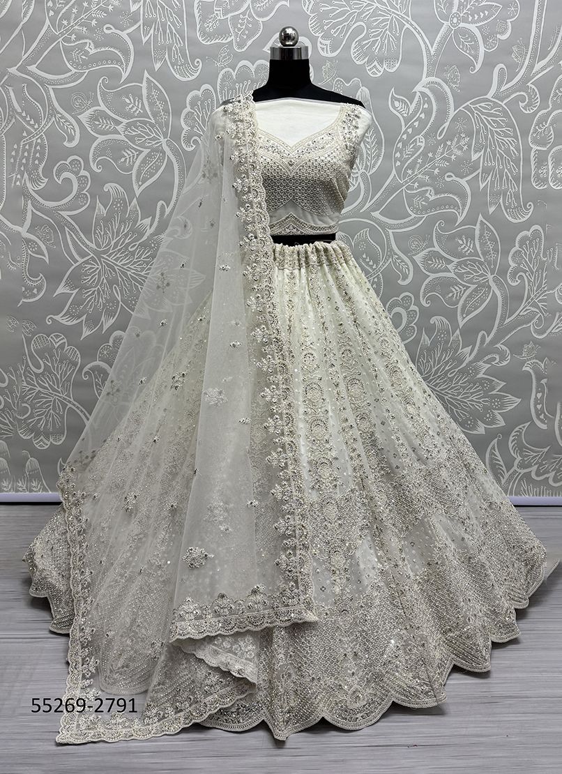 SERIES 2790-2795 - CATALOG # 55269 (SET OF 7 LEHENGAS (SEMI-STITCHED))