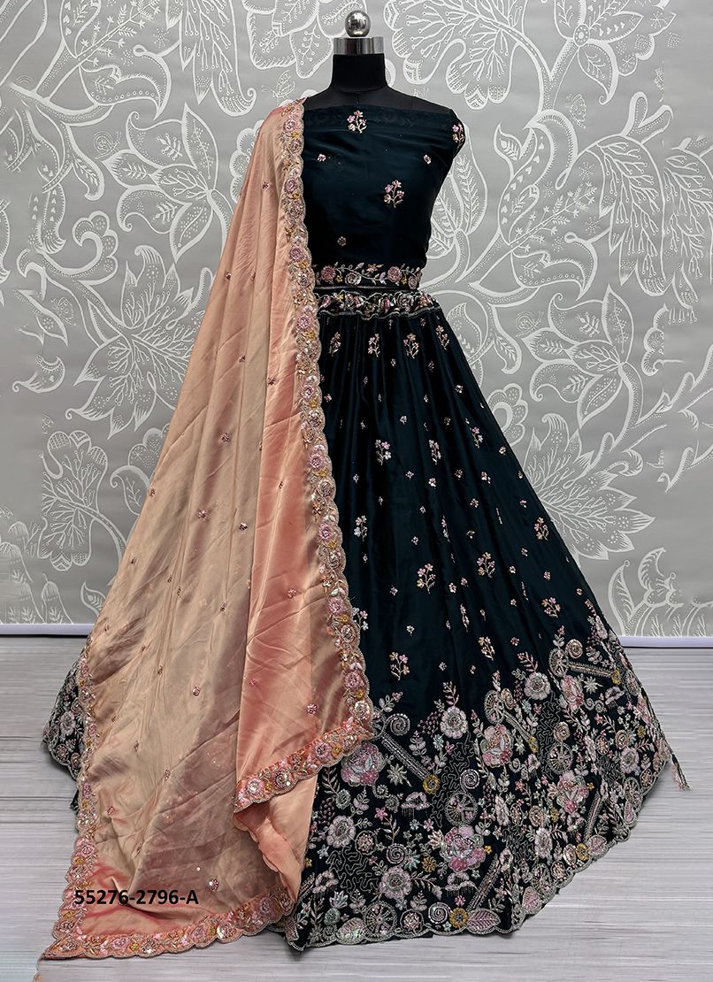 SERIES 2796-2801 - CATALOG # 55276 (SET OF 16 LEHENGAS (SEMI-STITCHED)) SERIES 2796-2801 - CATALOG # 55276 (SET OF 16 LEHENGAS (SEMI-STITCHED))