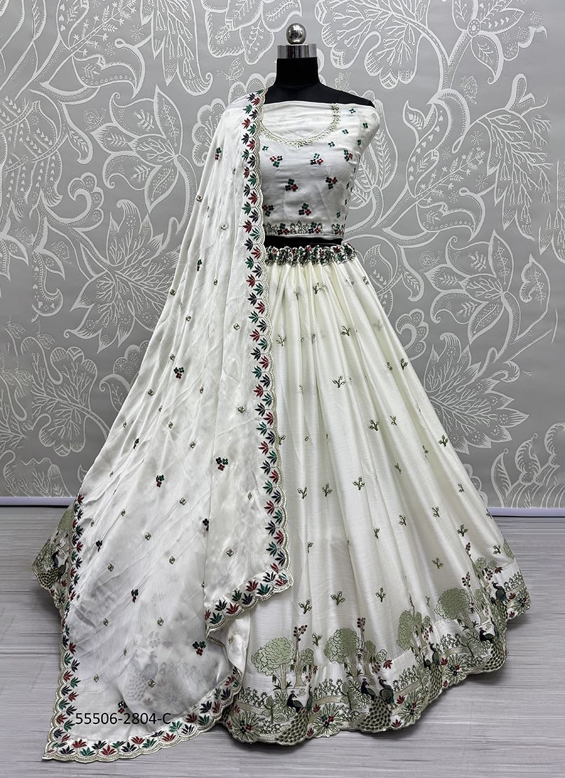 SERIES 2803-2808 - CATALOG # 55506 (SET OF 22 LEHENGAS (SEMI-STITCHED)) SERIES 2803-2808 - CATALOG # 55506 (SET OF 22 LEHENGAS (SEMI-STITCHED))