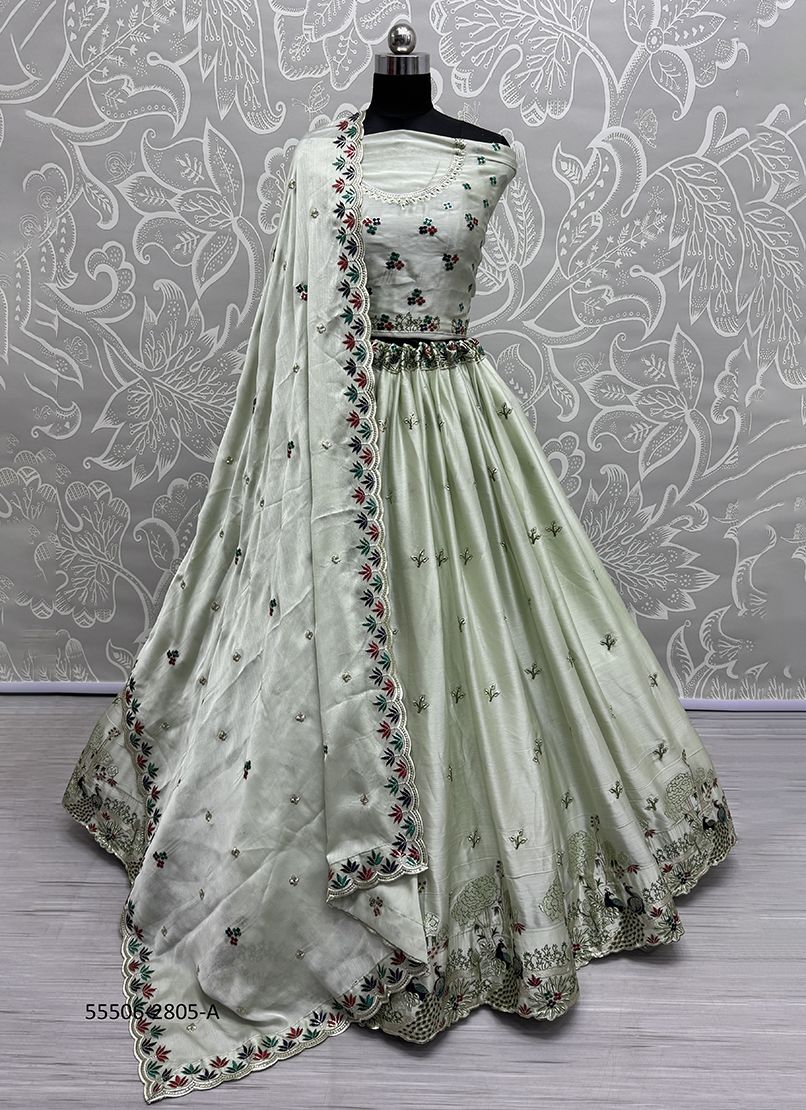 SERIES 2803-2808 - CATALOG # 55506 (SET OF 22 LEHENGAS (SEMI-STITCHED)) SERIES 2803-2808 - CATALOG # 55506 (SET OF 22 LEHENGAS (SEMI-STITCHED))