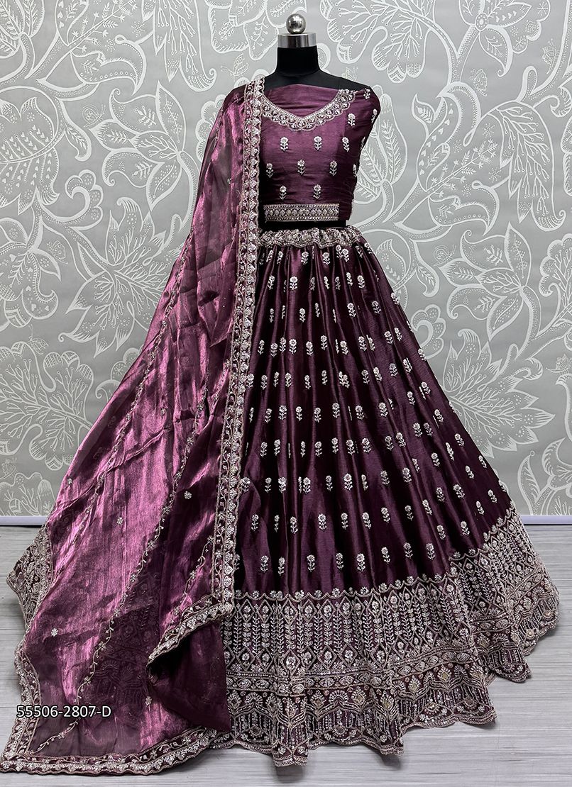 SERIES 2803-2808 - CATALOG # 55506 (SET OF 22 LEHENGAS (SEMI-STITCHED)) SERIES 2803-2808 - CATALOG # 55506 (SET OF 22 LEHENGAS (SEMI-STITCHED))