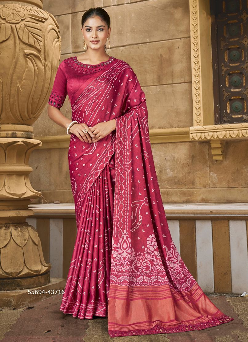 GAJARI - CATALOG # 55694 (SET OF 14 SAREES) GAJARI - CATALOG # 55694 (SET OF 14 SAREES)