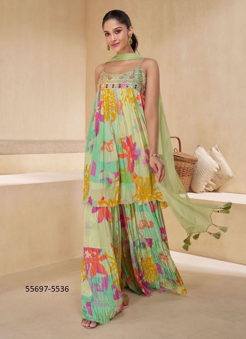 CHAKORI - CATALOG # 55697 (SET OF 4 READYMADE SUITS) CHAKORI - CATALOG # 55697 (SET OF 4 READYMADE SUITS)