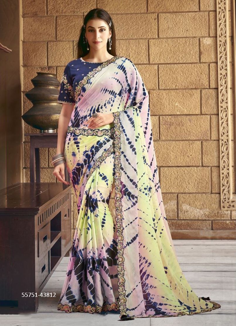 INAYA - CATALOG # 55751 (SET OF 5 SAREES) INAYA - CATALOG # 55751 (SET OF 5 SAREES)