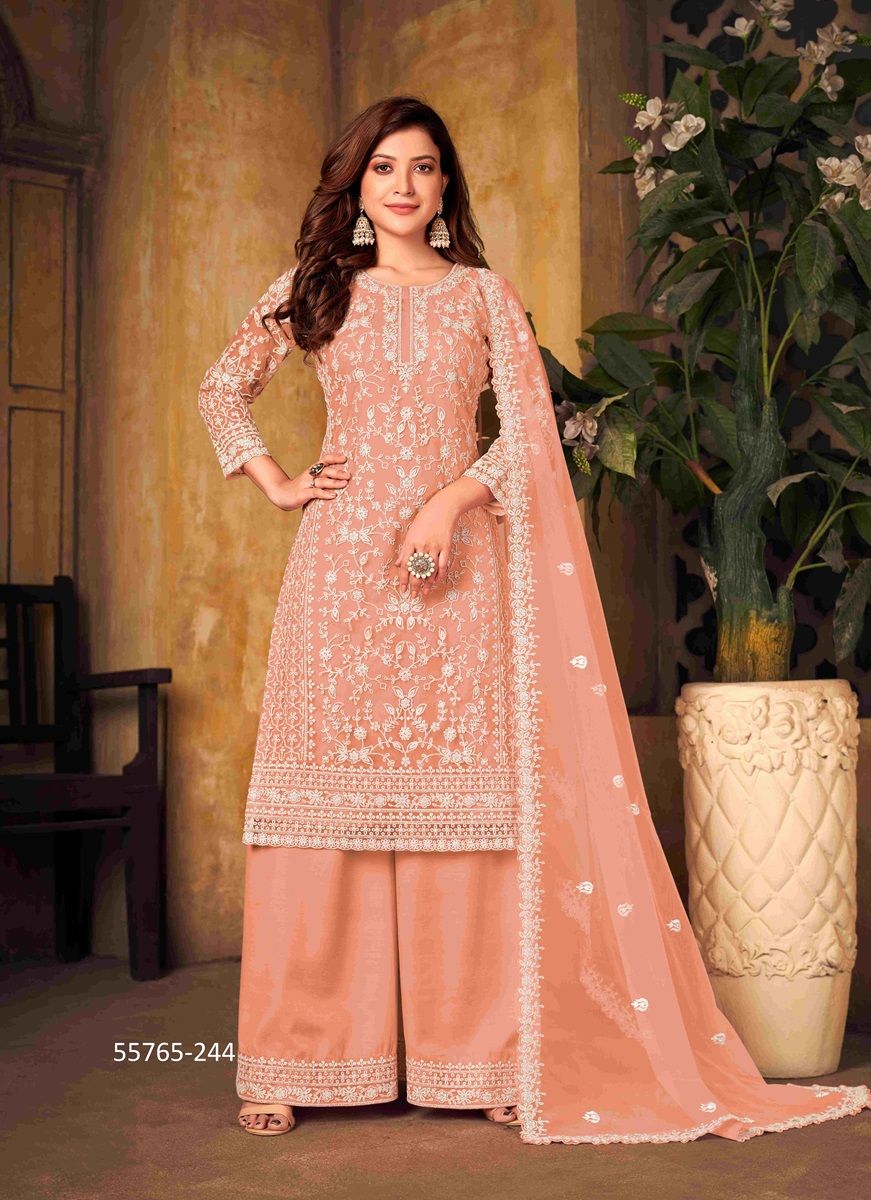 VAANI 24 - CATALOG # 55765 (SET OF 8 READYMADE SUITS) 