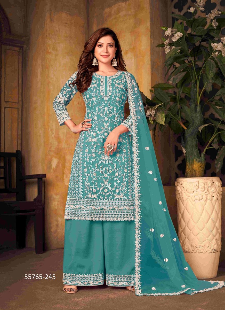 VAANI 24 - CATALOG # 55765 (SET OF 8 READYMADE SUITS) 