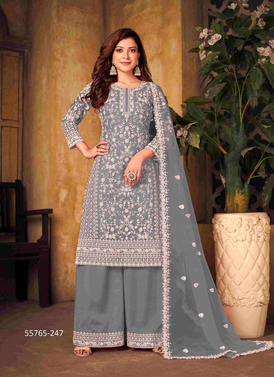 VAANI 24 - CATALOG # 55765 (SET OF 8 READYMADE SUITS) 