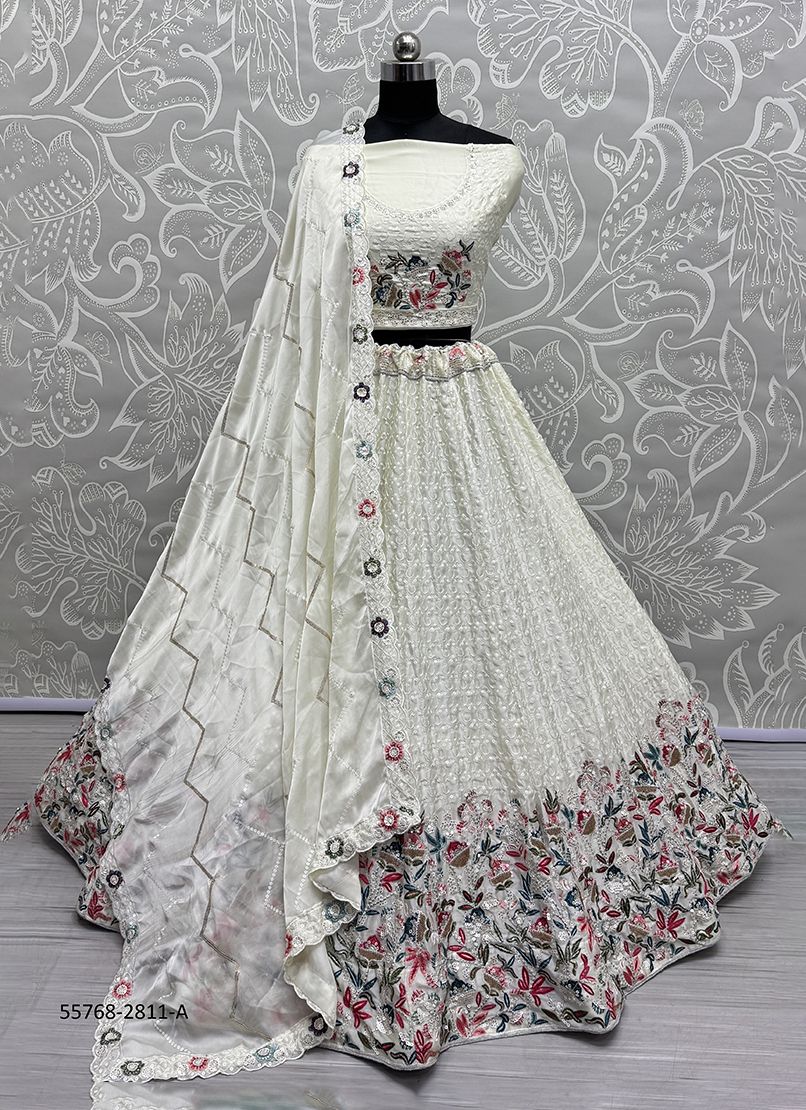 SERIES 2809-2812 - CATALOG # 55768 (SET OF 12 LEHENGAS (SEMI-STITCHED)) SERIES 2809-2812 - CATALOG # 55768 (SET OF 12 LEHENGAS (SEMI-STITCHED))