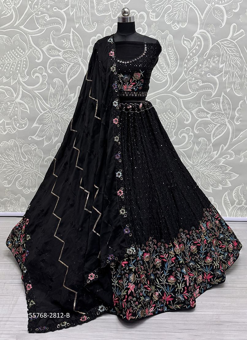SERIES 2809-2812 - CATALOG # 55768 (SET OF 12 LEHENGAS (SEMI-STITCHED)) SERIES 2809-2812 - CATALOG # 55768 (SET OF 12 LEHENGAS (SEMI-STITCHED))