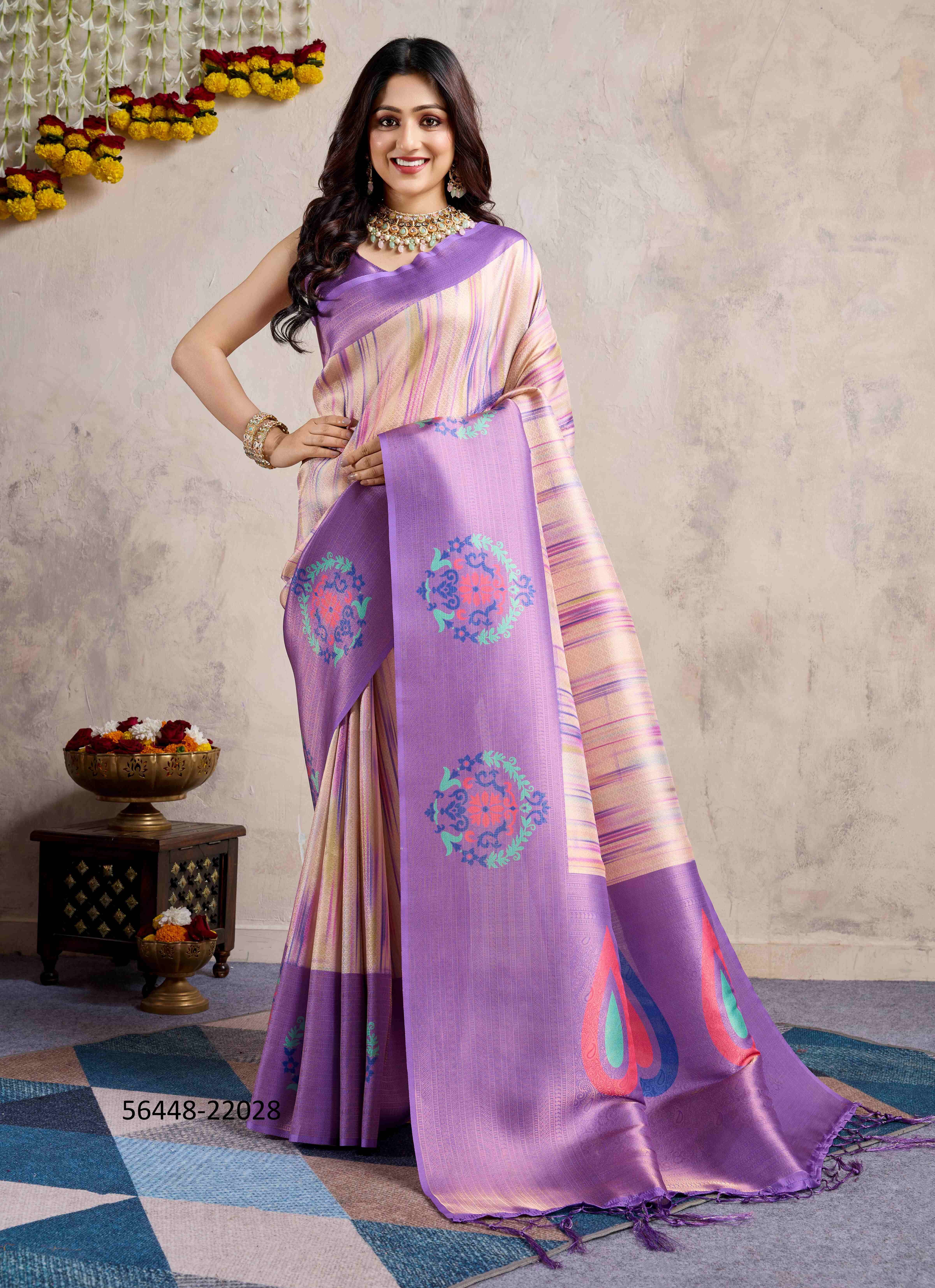 DIONNE 6 - CATALOG # 56448 (SET OF 4 SAREES) DIONNE 6 - CATALOG # 56448 (SET OF 4 SAREES)