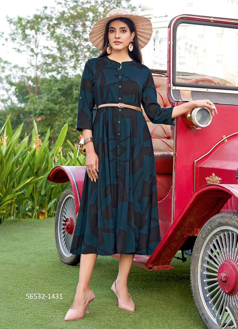 BELT 19 - CATALOG # 56532 (SET OF 6 READYMADE KURTIS) BELT 19 - CATALOG # 56532 (SET OF 6 READYMADE KURTIS)
