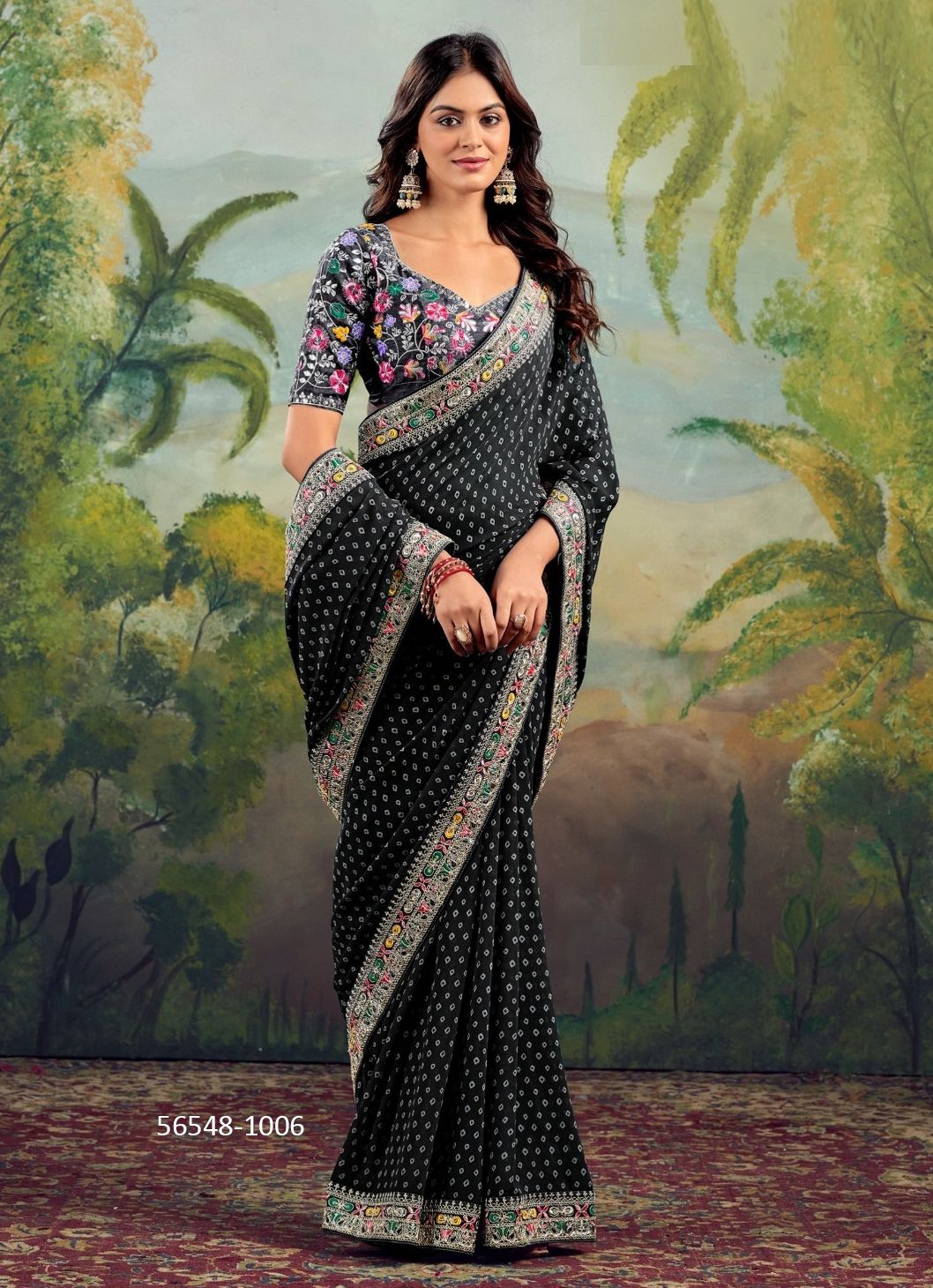 RAGHUMALA - CATALOG # 56548 (SET OF 10 SAREES)