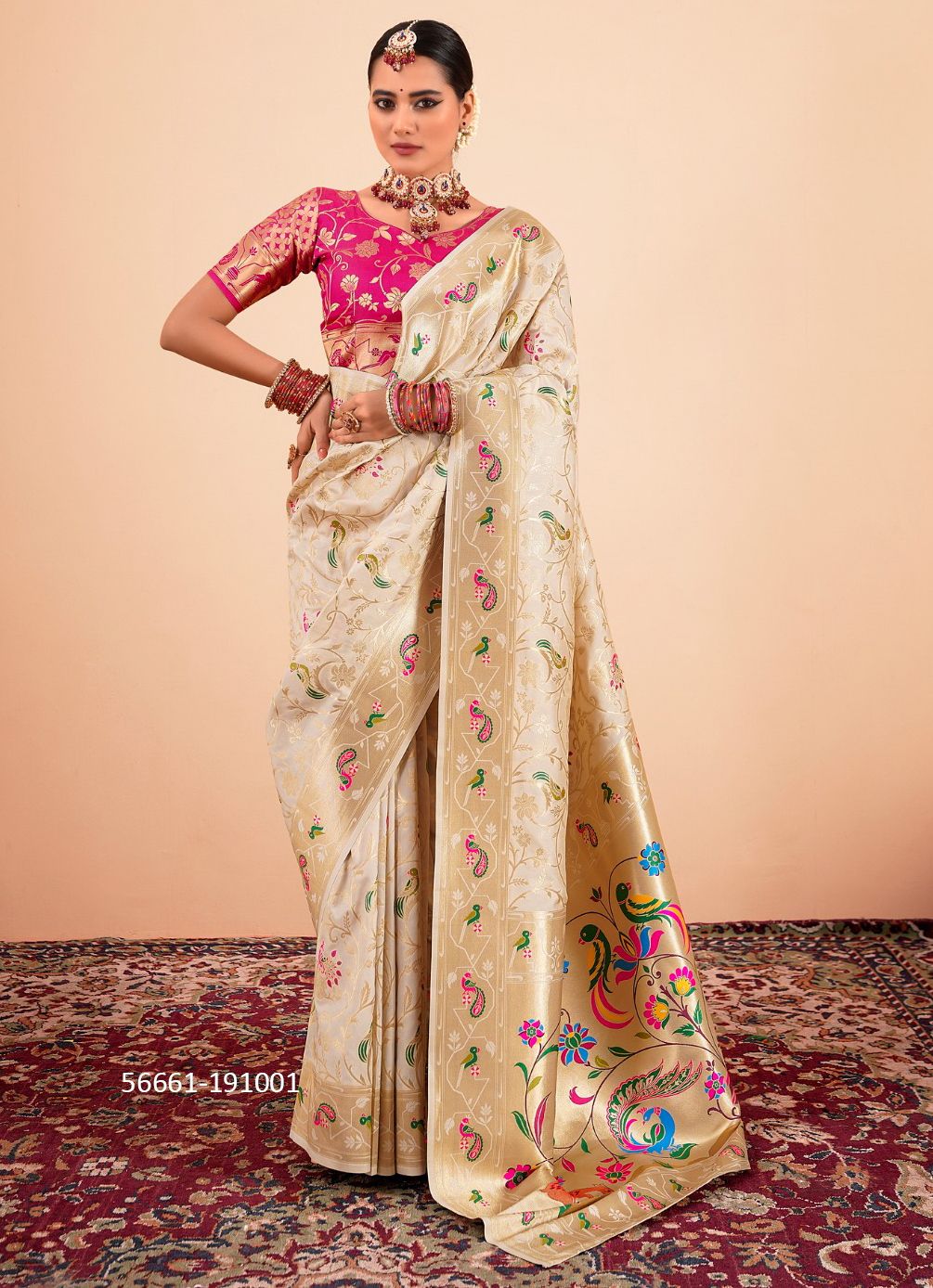 SHAILJA SILK - CATALOG # 56661 (SET OF 7 SAREES) SHAILJA SILK - CATALOG # 56661 (SET OF 7 SAREES)