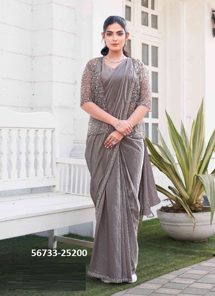 OPHELIA - CATALOG # 56733 (SET OF 7 SAREES) OPHELIA - CATALOG # 56733 (SET OF 7 SAREES)