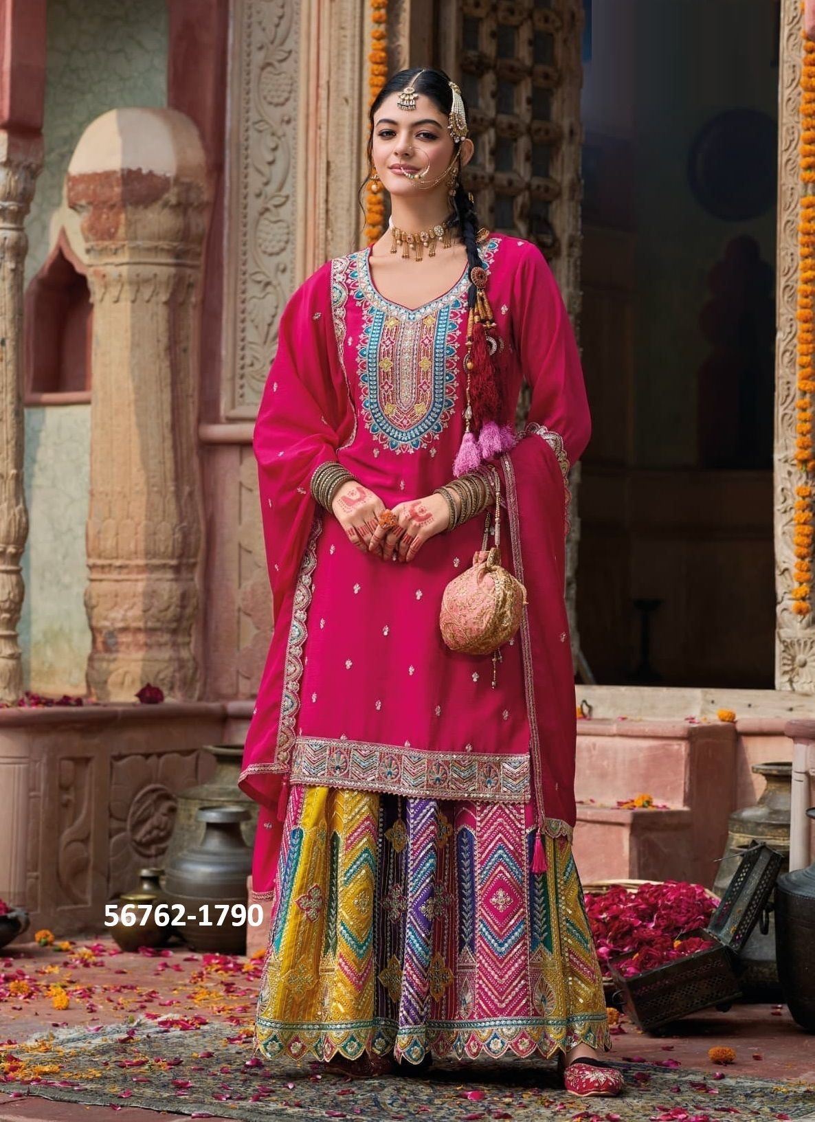 MOHINI - CATALOG # 56762 (SET OF 3 READYMADE SUITS) MOHINI - CATALOG # 56762 (SET OF 3 READYMADE SUITS)