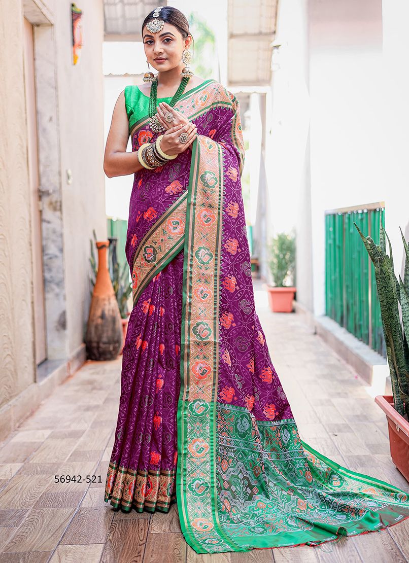 RUTUJA PATOLA - Catalog # 56942 (Set of 6 Sarees) by Brand STROLLAY ® RUTUJA PATOLA - Catalog # 56942 (Set of 6 Sarees) by Brand STROLLAY ®