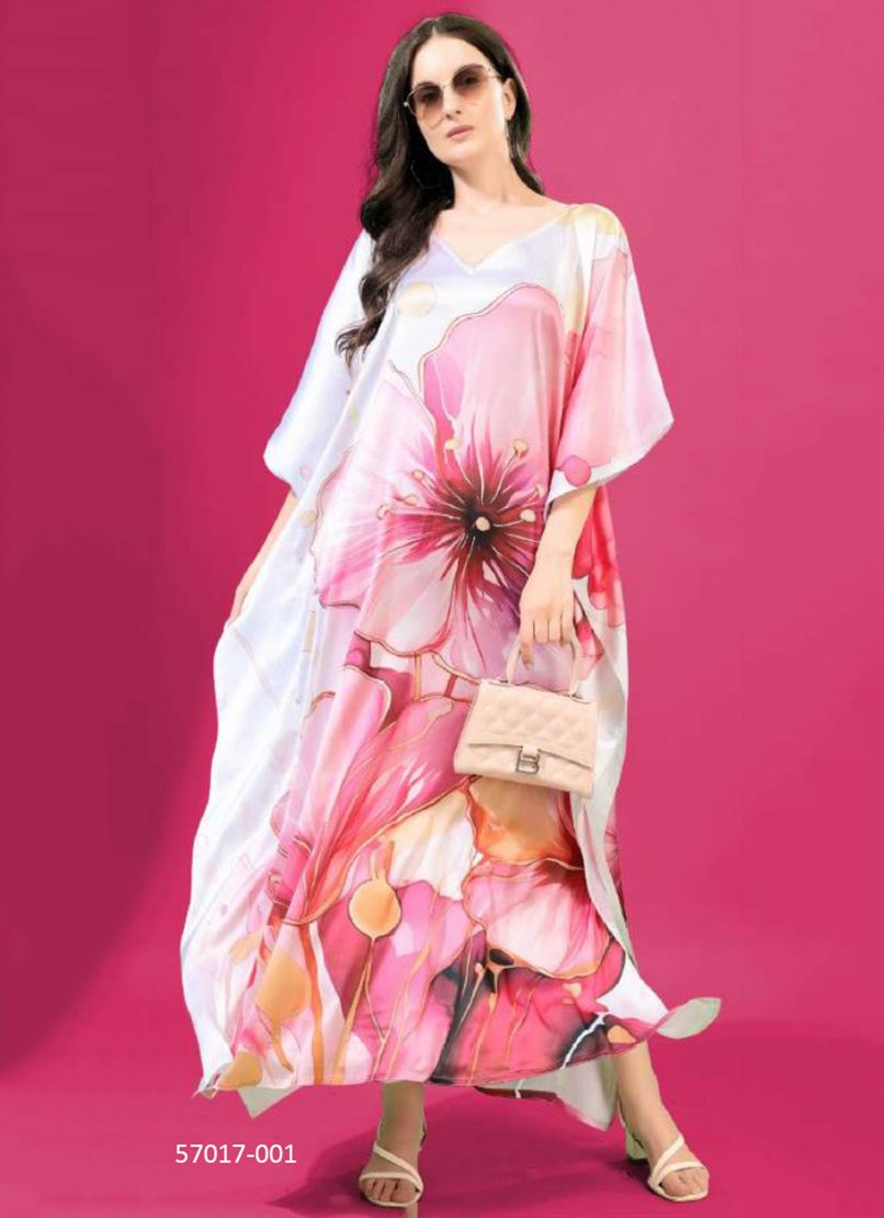 SATIN BREEZE 1 - Catalog # 57017 (Set of 8 Kaftans / Ponchos) by Brand STROLLAY ® SATIN BREEZE 1 - Catalog # 57017 (Set of 8 Kaftans / Ponchos) by Brand STROLLAY ®