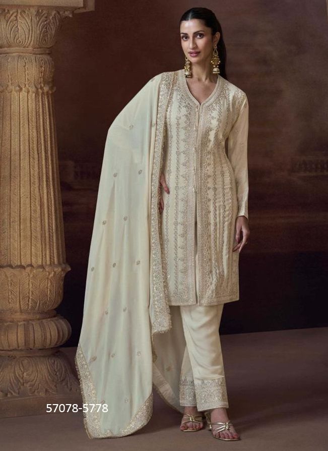 ALEMZEB - Catalog # 57078 (Set of 4 Readymade Salwar Suits) by Brand SAYURI DESIGNER ALEMZEB - Catalog # 57078 (Set of 4 Readymade Salwar Suits) by Brand SAYURI DESIGNER