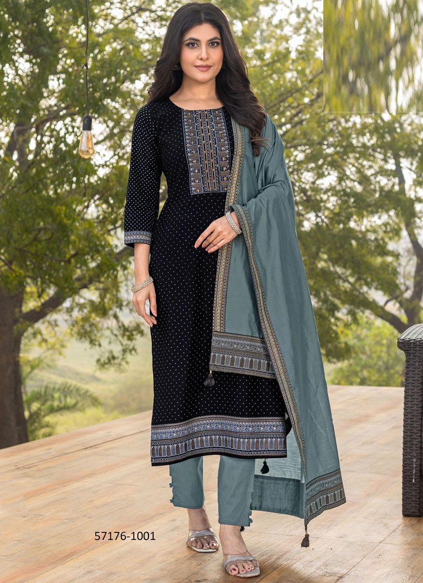 SKY LINE - Catalog # 57177 (Set of 6 Readymade Salwar Suits) by Brand WOOGLEE FASHIONS SKY LINE - Catalog # 57177 (Set of 6 Readymade Salwar Suits) by Brand WOOGLEE FASHIONS