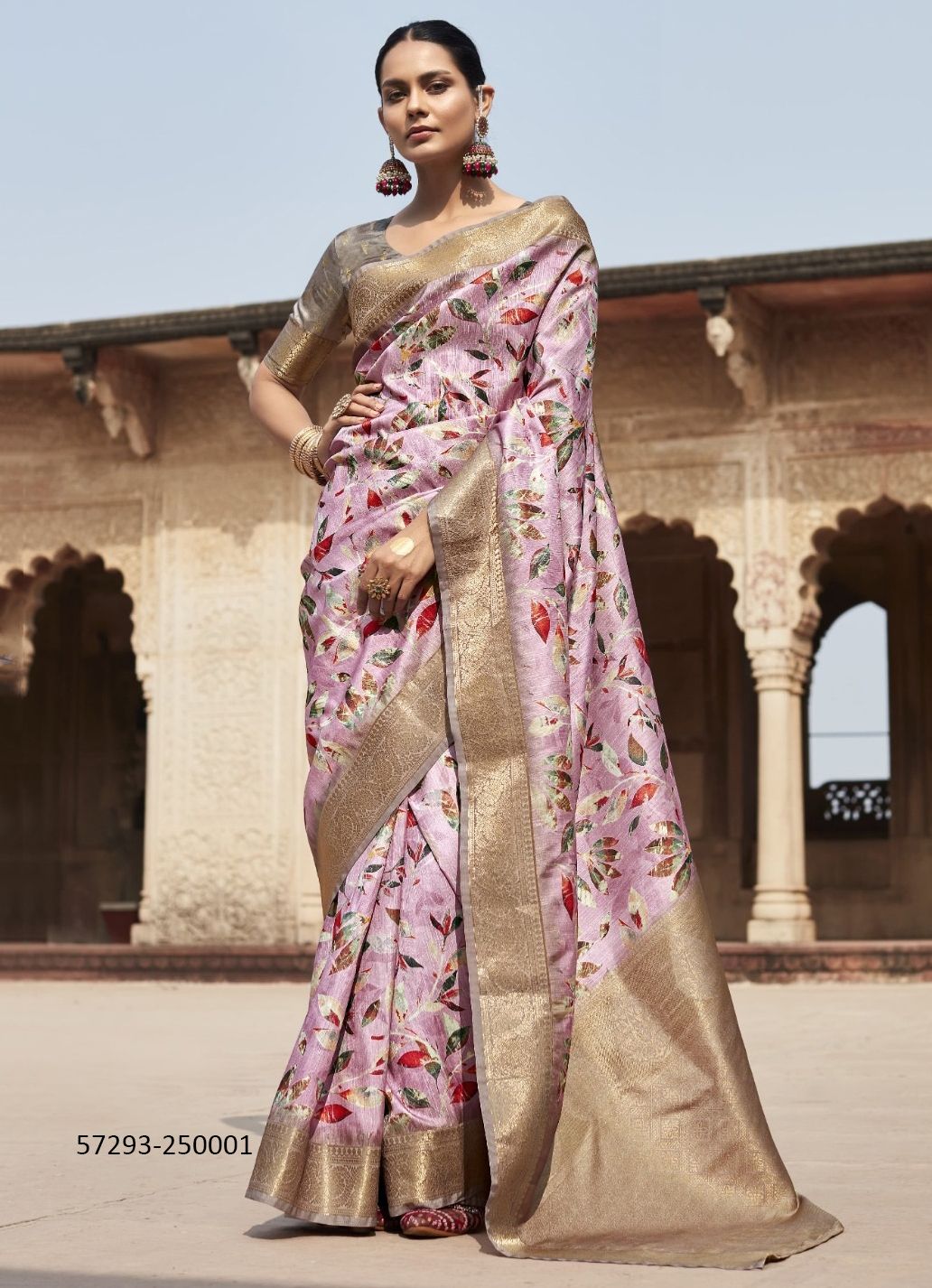KAVYA SILK - Catalog # 57293 (Set of 8 Sarees) by Brand STROLLAY ® KAVYA SILK - Catalog # 57293 (Set of 8 Sarees) by Brand STROLLAY ®