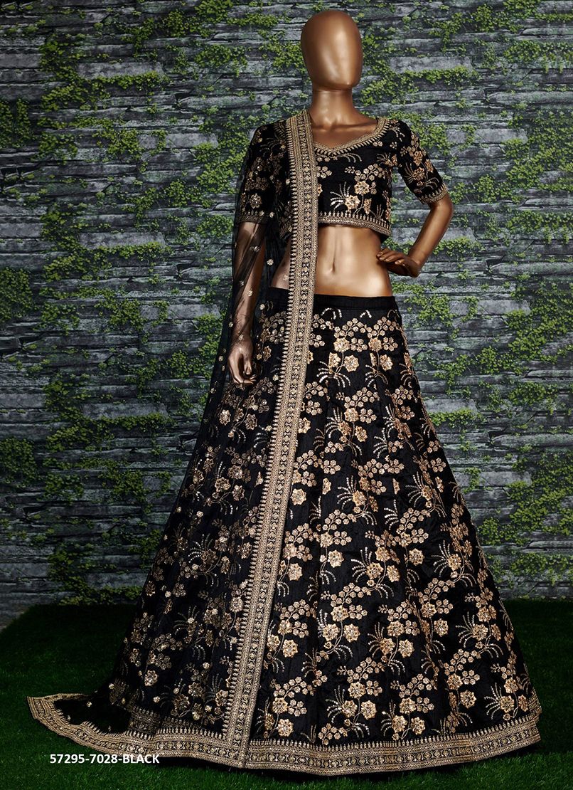 BOLLYWOOD INSPIRED VIBRANT LEHENGAS - Catalog # 57295 (Set of 6 Semi-Stitched Lehengas) by Brand STROLLAY ® BOLLYWOOD INSPIRED VIBRANT LEHENGAS - Catalog # 57295 (Set of 6 Semi-Stitched Lehengas) by Brand STROLLAY ®