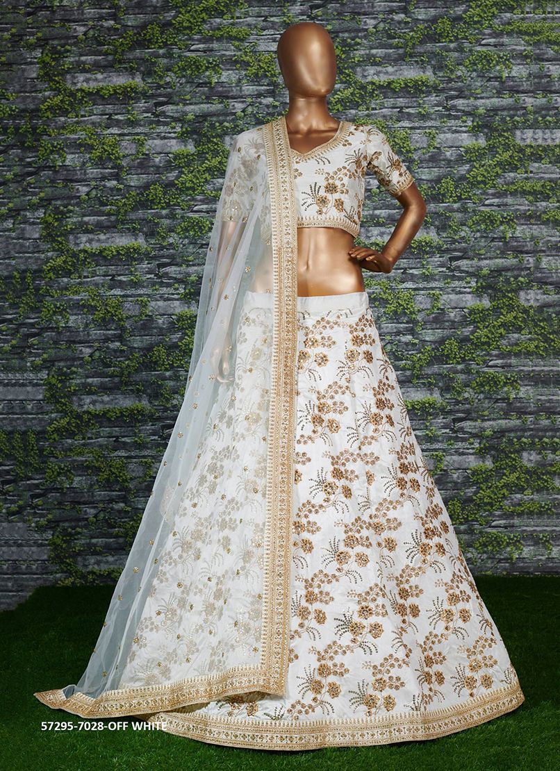 BOLLYWOOD INSPIRED VIBRANT LEHENGAS - Catalog # 57295 (Set of 6 Semi-Stitched Lehengas) by Brand STROLLAY ® BOLLYWOOD INSPIRED VIBRANT LEHENGAS - Catalog # 57295 (Set of 6 Semi-Stitched Lehengas) by Brand STROLLAY ®